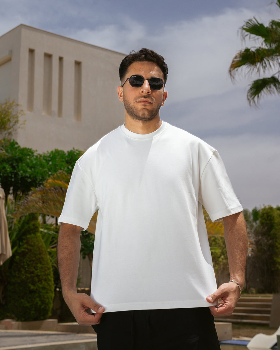 Essential Tee — Ivory White