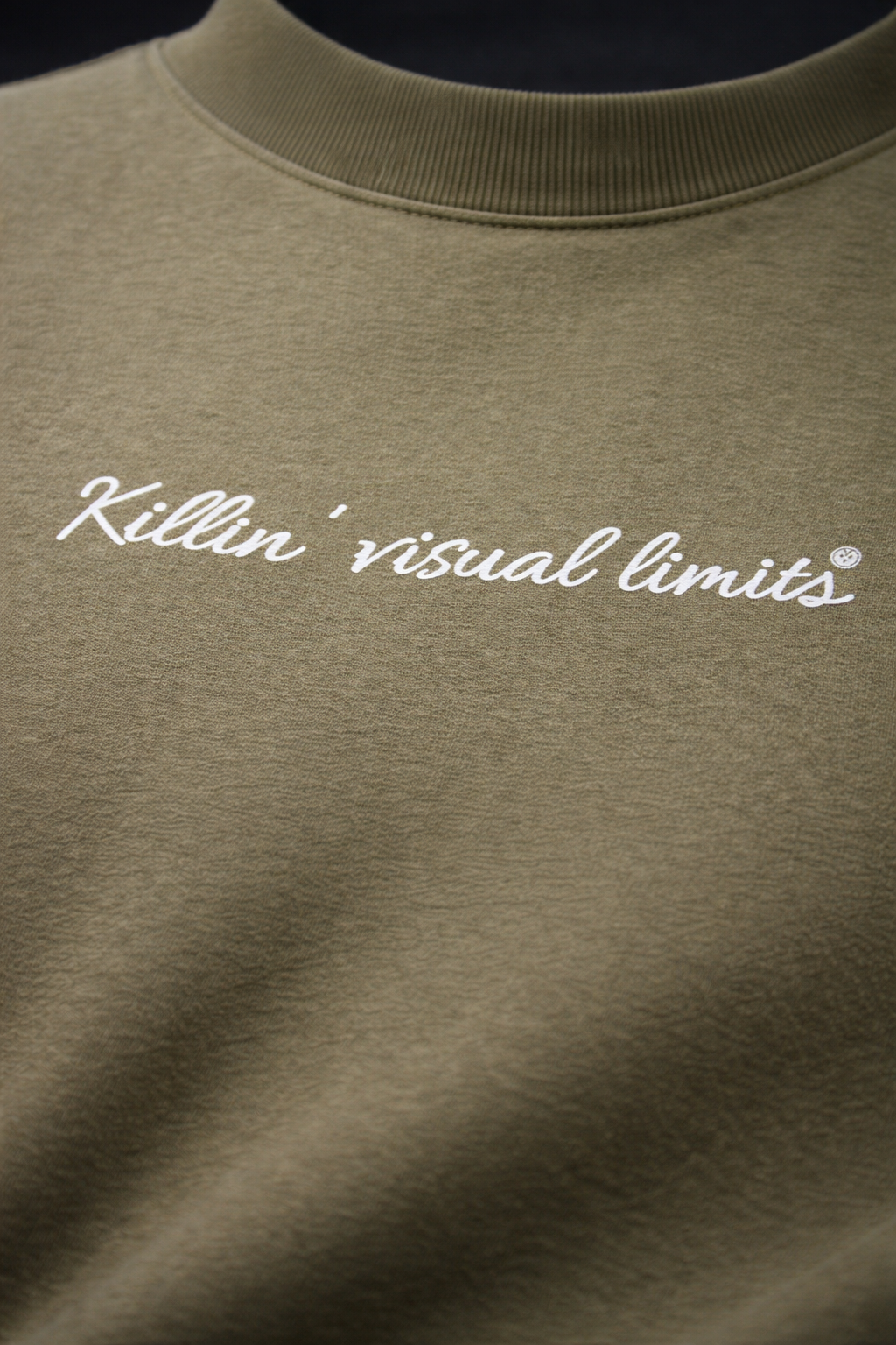 KVL ARCHIVE 01 // SAGE "VISUAL LIMITS" CREWNECK