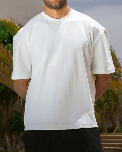 Essential Tee — Ivory White