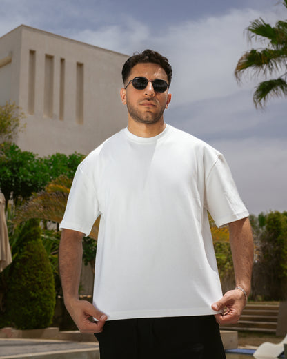 Essential Tee — Ivory White