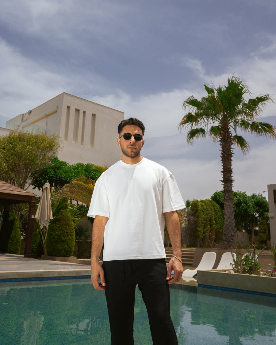 Essential Tee — Ivory White