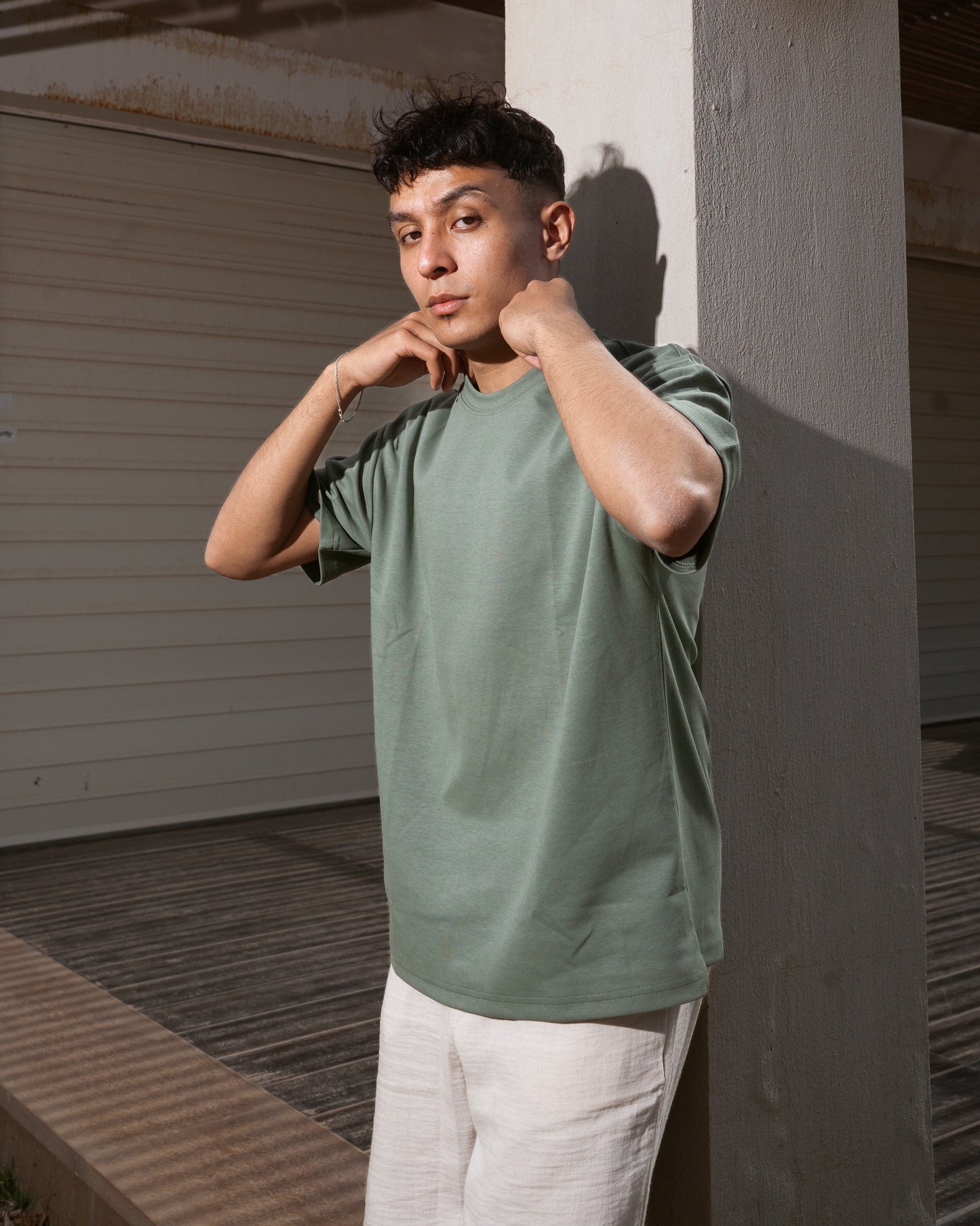 Essential Tee — Washed Sage