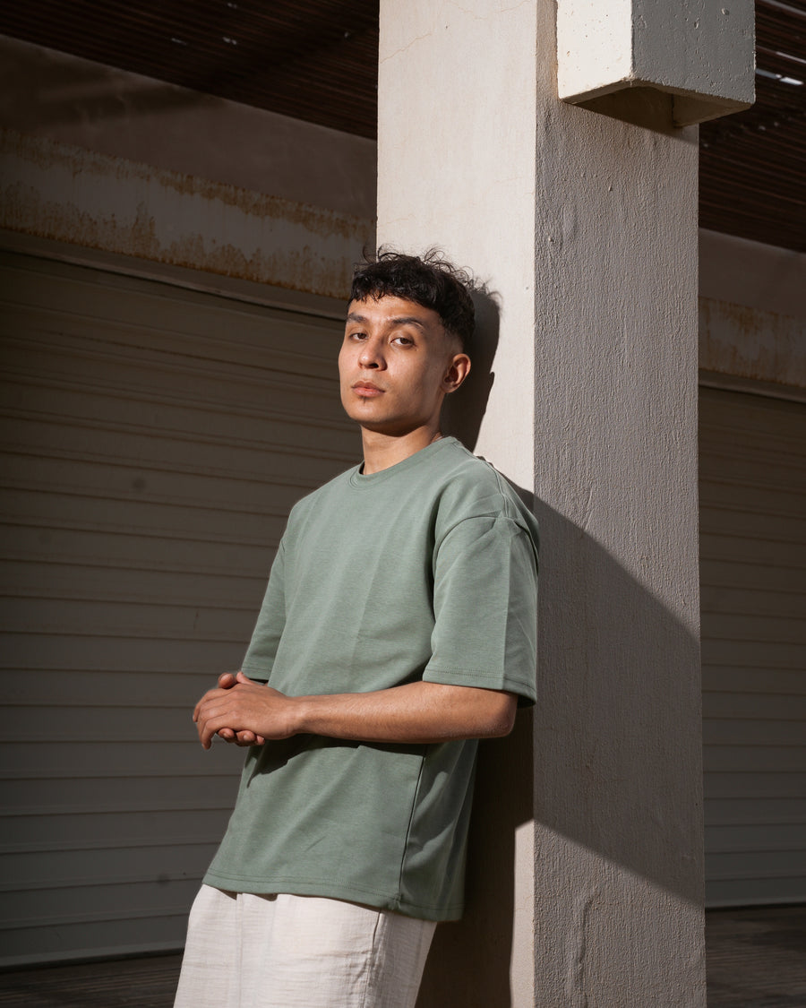 Essential Tee — Washed Sage