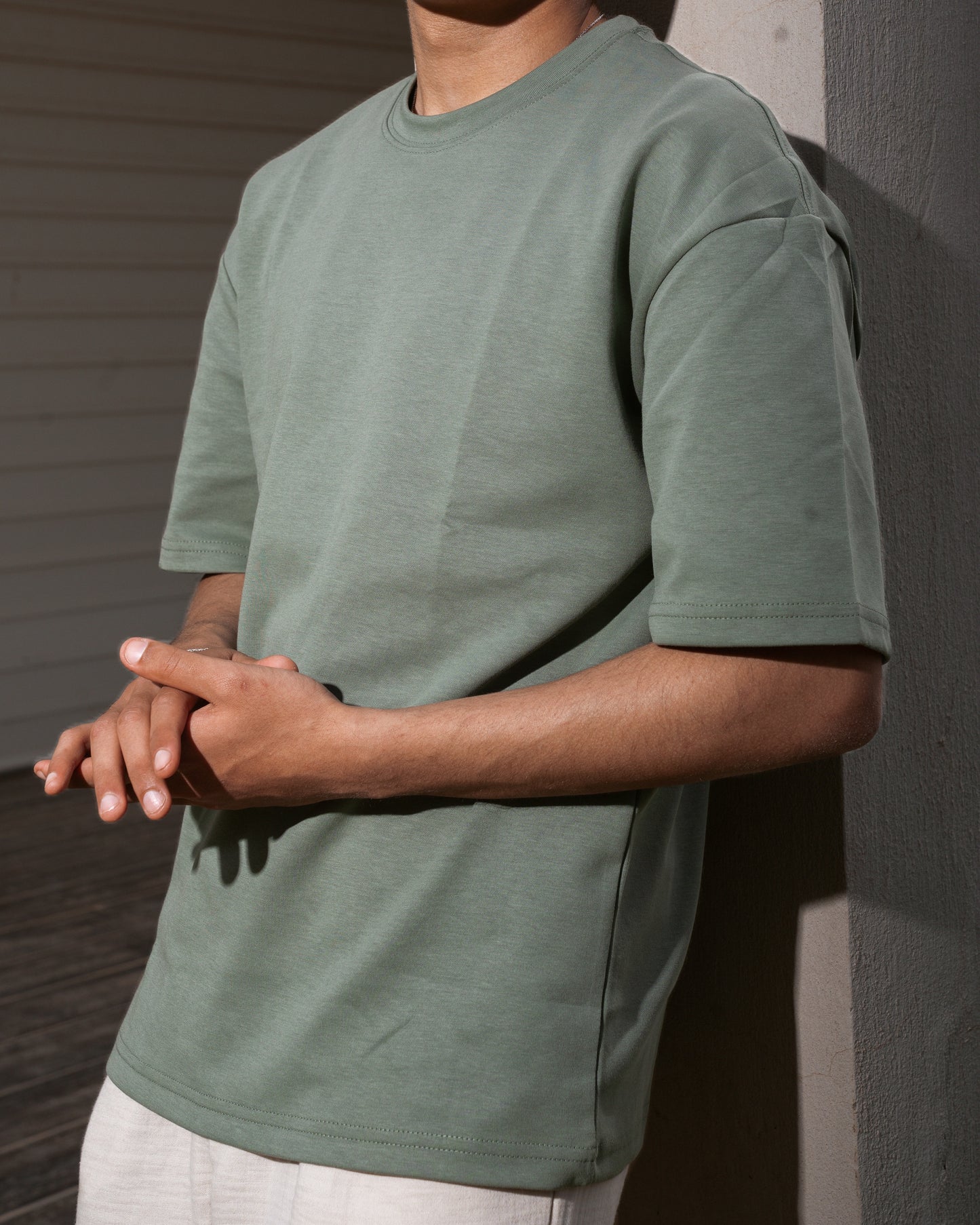Essential Tee — Washed Sage
