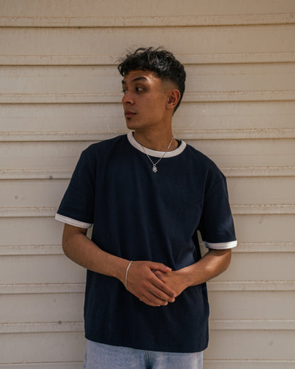 Heritage Ringer —  Midnight Navy