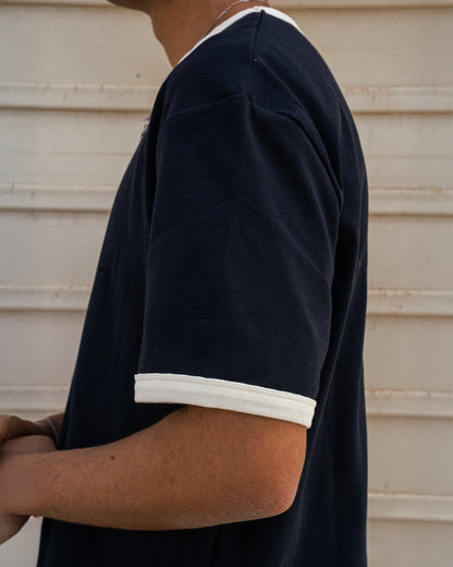 Heritage Ringer —  Midnight Navy
