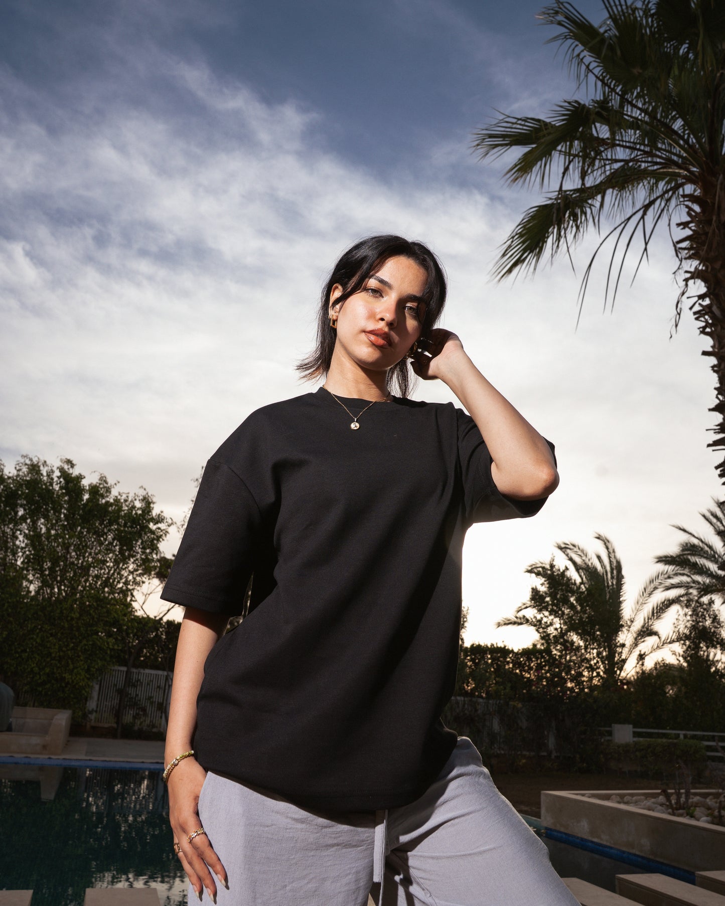 Essentinal Tee — Obsidian Black