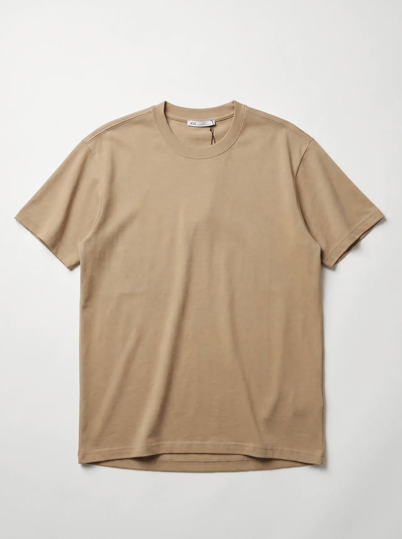 Essential Tee — Sandstone Beige
