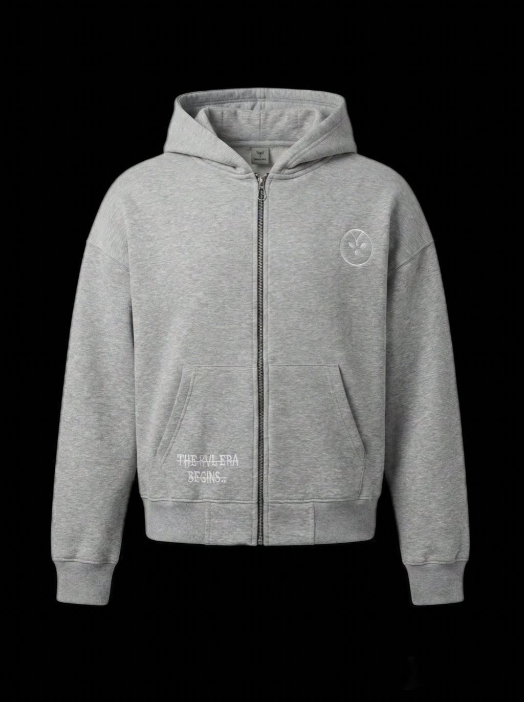 KVL ARCHIVE 01 // ZIP-UP GRY HOODIE